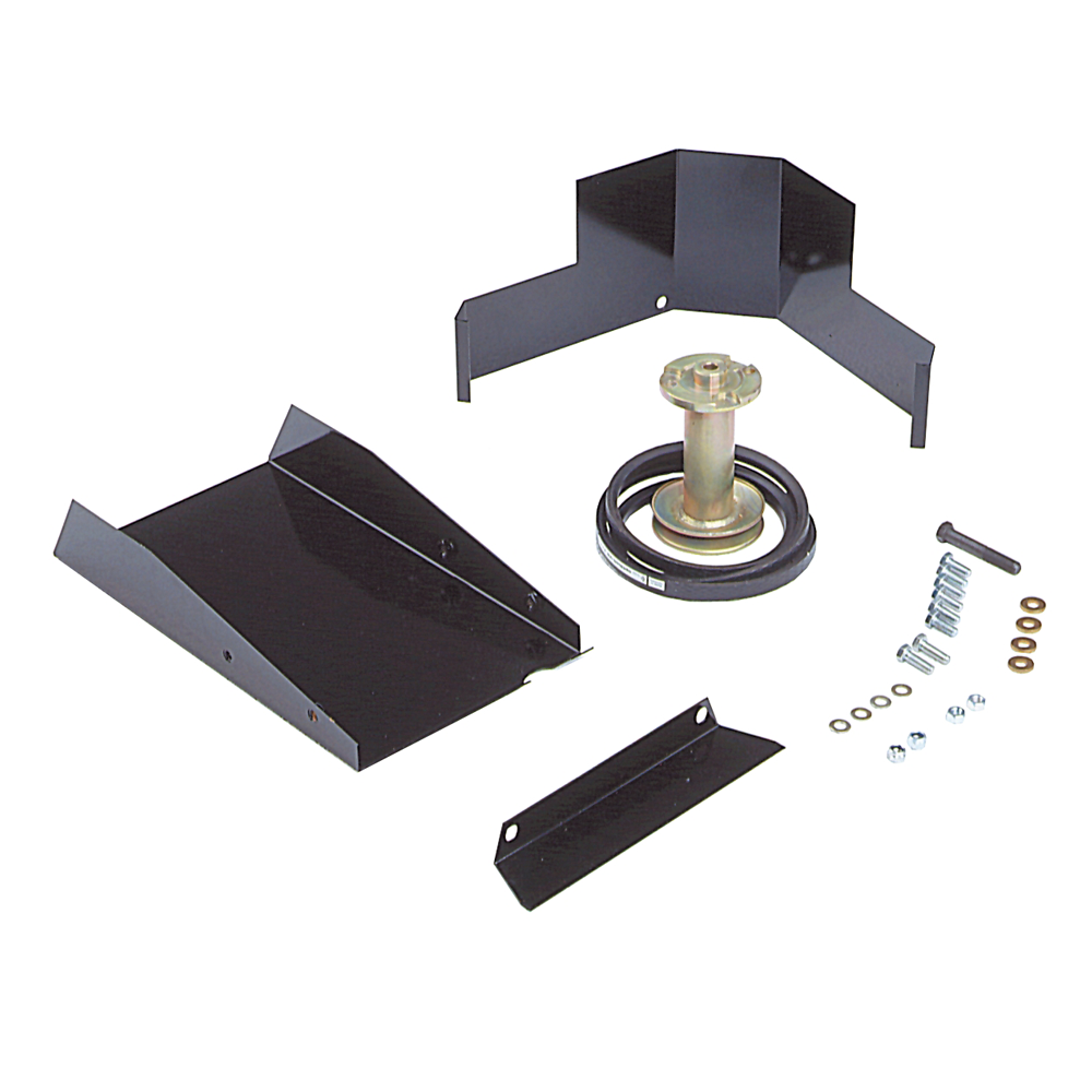 TIELBÜRGER FRONT ATTACHMENT SWEEPER AND ACCESSORIES (RE=REQUIRED | OP=OPTIONAL)